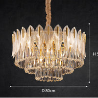 SUSO – Suspension en Cristal Élégante et Raffinée Lumio™