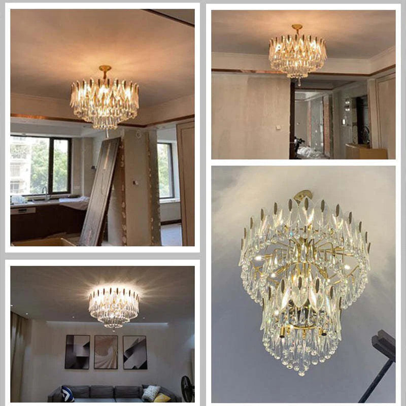 SUSO – Suspension en Cristal Élégante et Raffinée Lumio™