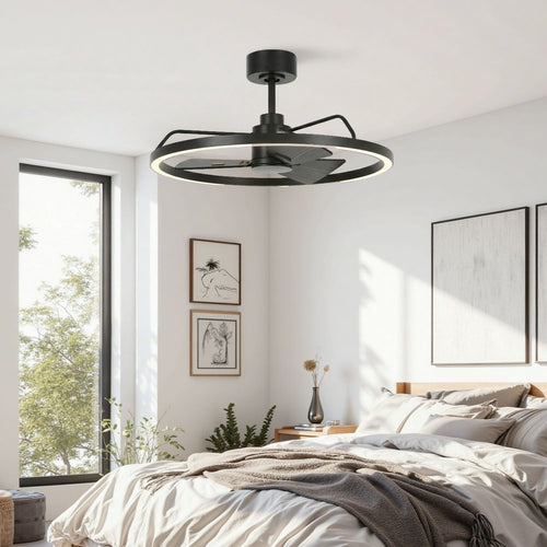 Ventilateur de Plafond Anneau Laiton