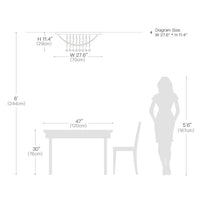 Lustre Arrondi Cristal Salle à Manger design