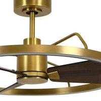 Ventilateur de Plafond Anneau Laiton