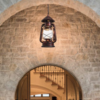 Détail du lustre métal