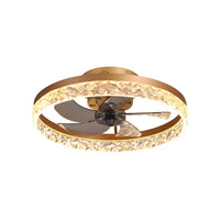 Plafonnier Ventilateur Rond Intégré
