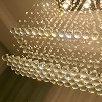 Lustre Rectangulaire Cristal Salle à Manger II salle à manger