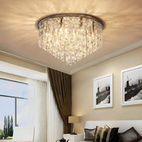 Détail du lustre cristal