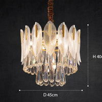 SUSO – Suspension en Cristal Élégante et Raffinée Lumio™