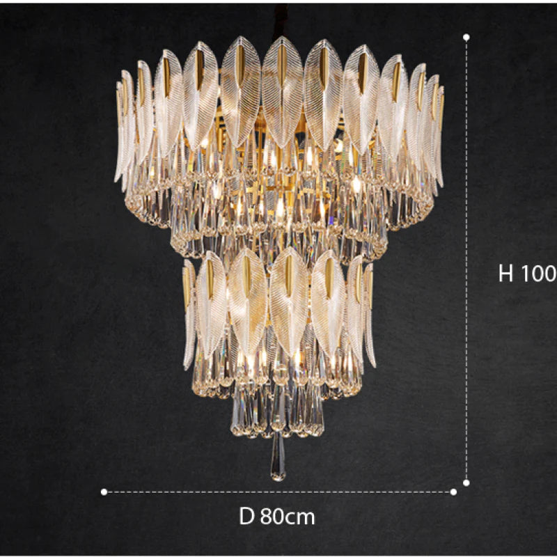 SUSO – Suspension en Cristal Élégante et Raffinée Lumio™