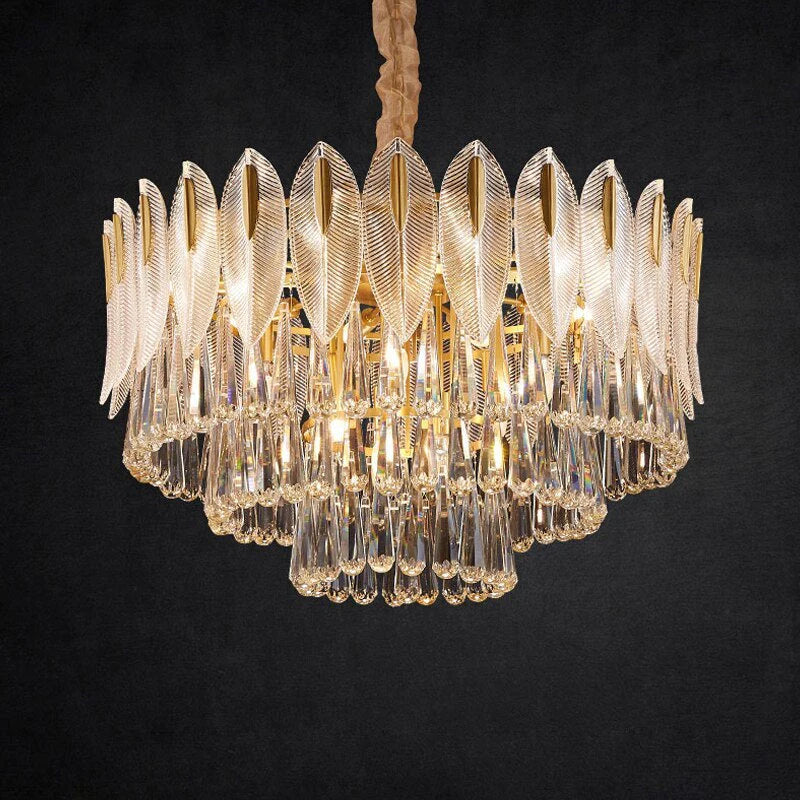 SUSO – Suspension en Cristal Élégante et Raffinée Lumio™