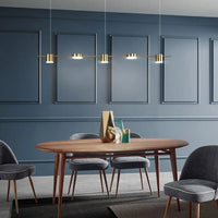 Lampe Suspendue Métal Brillant pour Cuisine