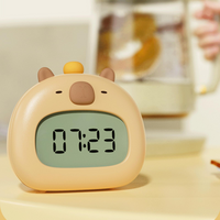 CAPYWAKE - Réveil LED Capybara Rechargeable avec Veilleuse Lumio™