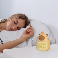CAPYLIGHT - Réveil LED Capybara avec Veilleuse Tactile Lumio™