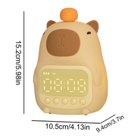 CAPYLIGHT - Réveil LED Capybara avec Veilleuse Tactile Lumio™