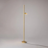Lampadaire LED ultra-fin près d'un canapé pour lumière d'ambiance, vue 10