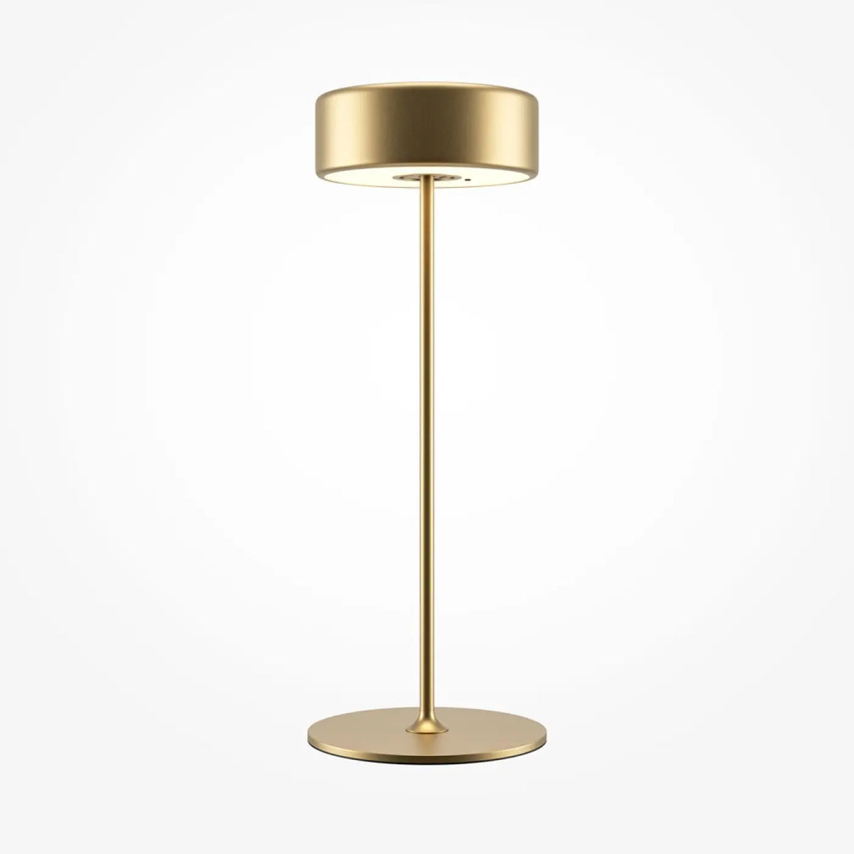 Trois lampes de chevet rechargeables alignées sur une table à manger, vue 11