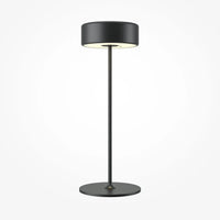 Détail de l'abat-jour circulaire de la lampe de chevet rechargeable, vue 9