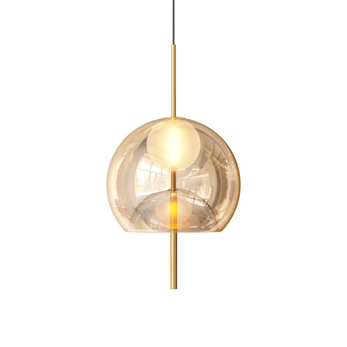 Câble réglable de la lampe suspendue en verre Lira pour hauteur personnalisée, vue 17