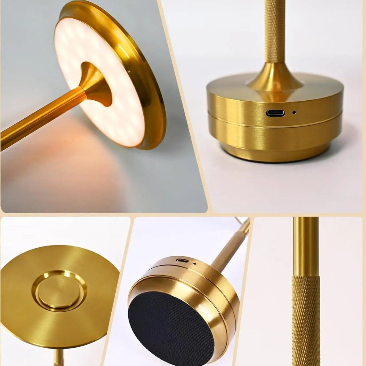 Lampe de Chevet Tactile Rétro LED