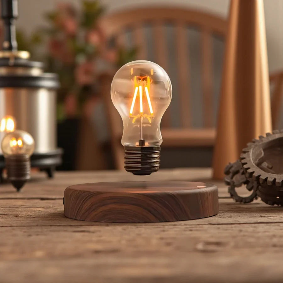 Lampe de Chevet Bois à Lévitation
