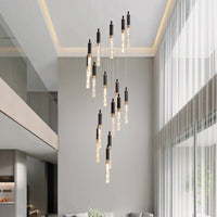 Lustre Cristal Moderne pour Salle à Manger