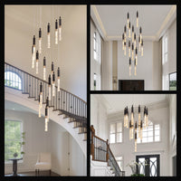 Lustre Cristal Moderne pour Salle à Manger