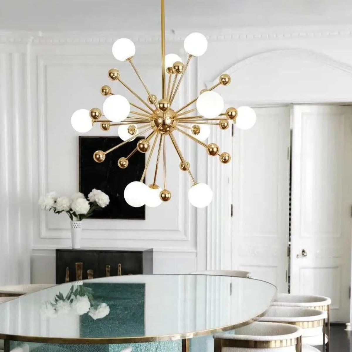 Lampe Suspendue Boule Design pour Intérieur Moderne