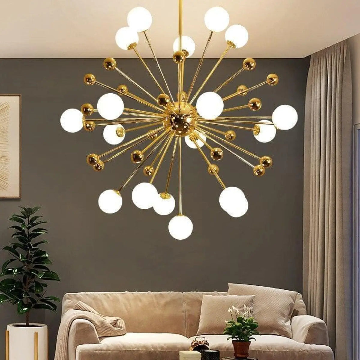 Lampe Suspendue Boule Design pour Intérieur Moderne