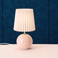 Lampe de Chevet Céramique Rose