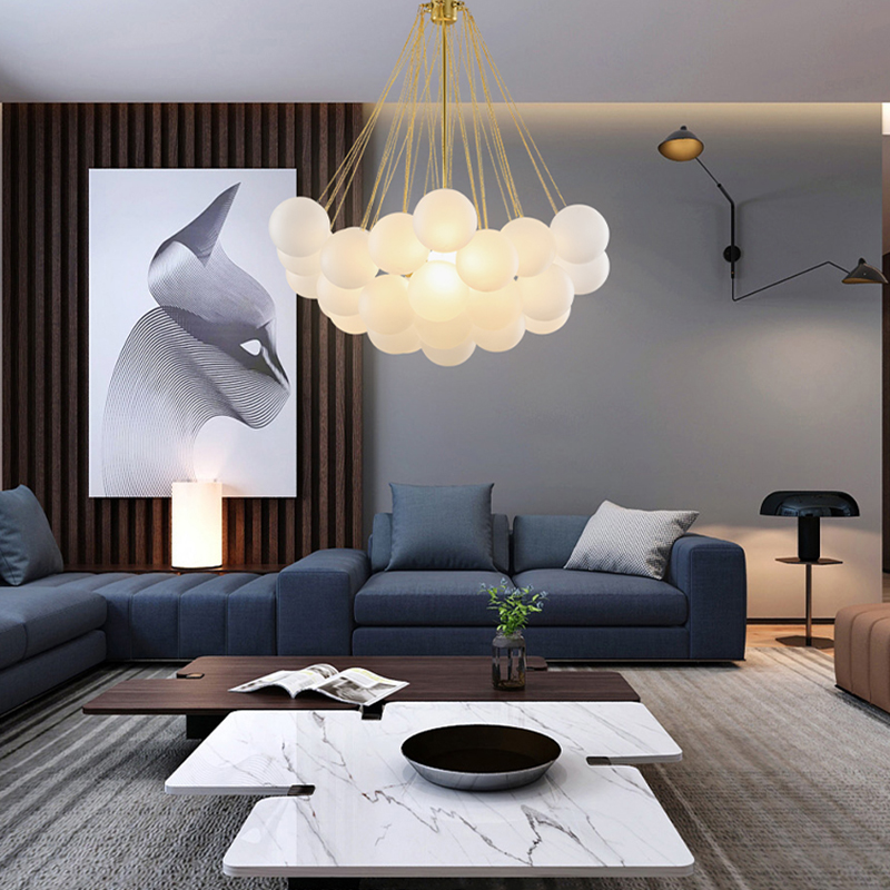 NIRA – Lustre Boules Suspendues au Design Contemporain Lumio™