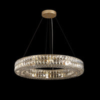 Lustre Anneau Cristal Salle à Manger