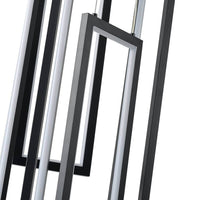 Lustre 5 Lumières LED Connecté Noir ou Or pour Salle à Manger