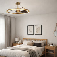 Ventilateur de Plafond Anneau Laiton