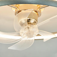 Plafonnier Ventilateur Rond Moderne
