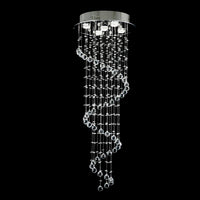 Lustre Spirale Cristal Escalier pour Salle à Manger
