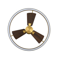 Ventilateur de Plafond Anneau Laiton
