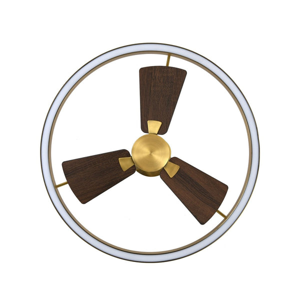 Ventilateur de Plafond Anneau Laiton