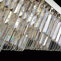 Détail du lustre cristal