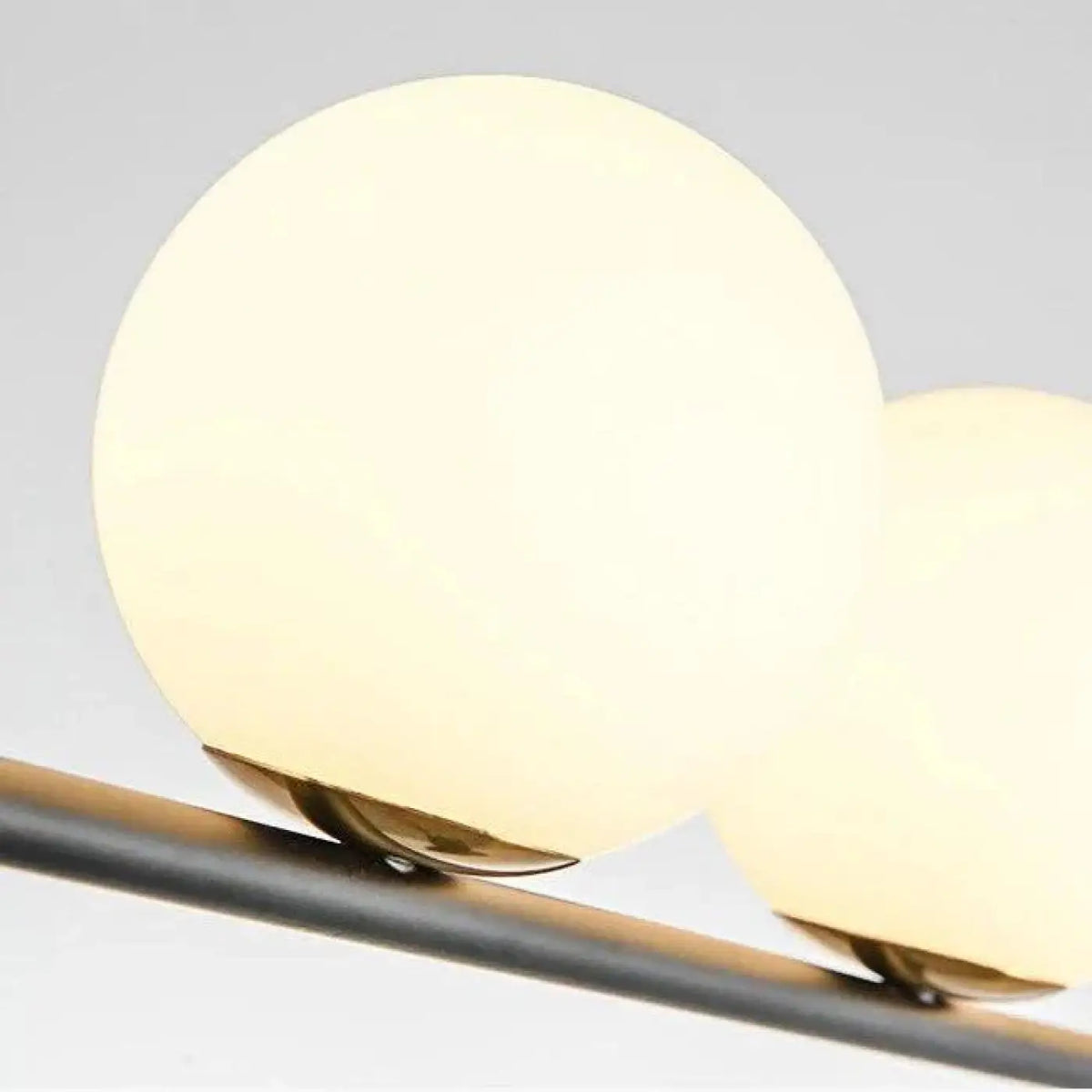 Lampe Suspendue Boule Noire Moderne