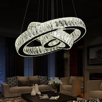 Détail du lustre cristal