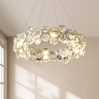 Lustre Opale Cristal Chrome