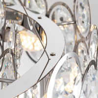 Lustre Opale Cristal Chrome