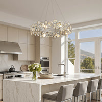 Lustre Opale Cristal Chrome