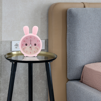 PINKINOU - Réveil Analogique Lapin avec Veilleuse Lumio™