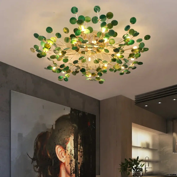 Plafonnier Multicolore Design pour Salon