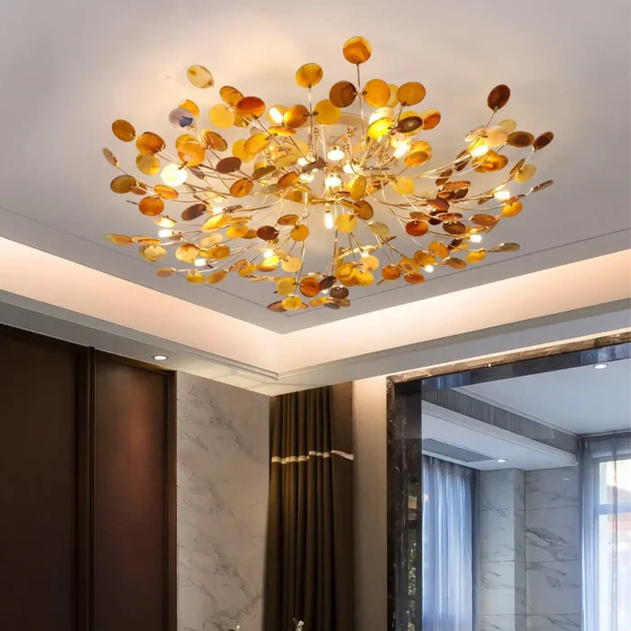 Plafonnier Multicolore Design pour Salon