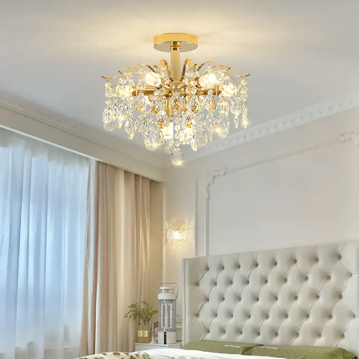 Plafonnier LED Rond pour Chambre Moderne