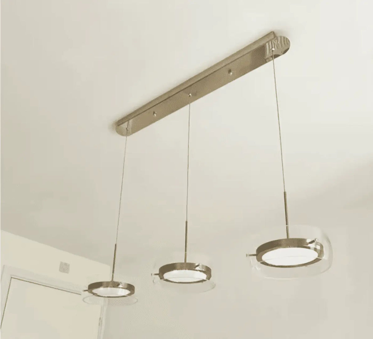Lampe Suspendue Atelier en Métal pour Cuisine