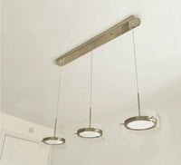 Lampe Suspendue Atelier en Métal pour Cuisine