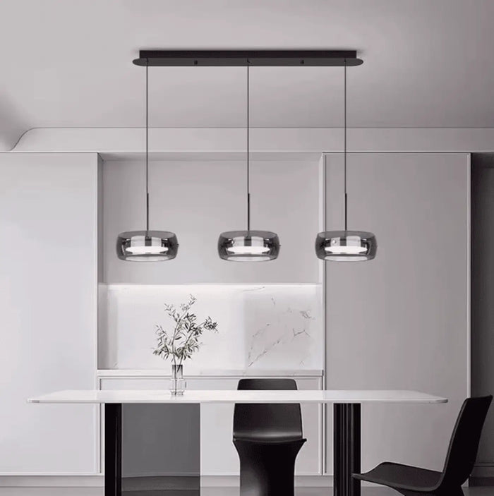 Lampe Suspendue Atelier en Métal pour Cuisine