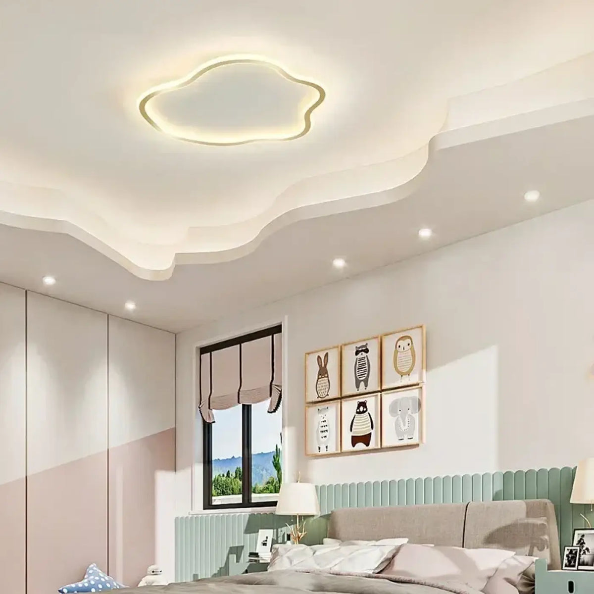 Plafonnier LED Nuage Moderne