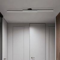 Plafonnier LED Linéaire Orientable Noir ou Blanc